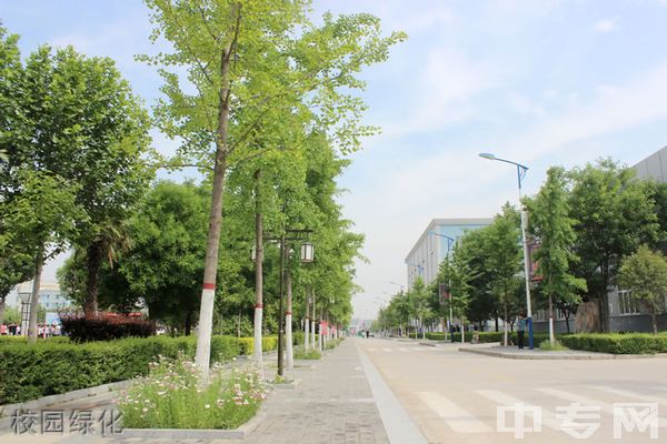 渭南西北新世纪职业中等专业学校-校园绿化