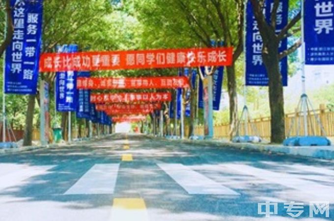 江西枫林涉外经贸职业学院中专五年制-学校风景