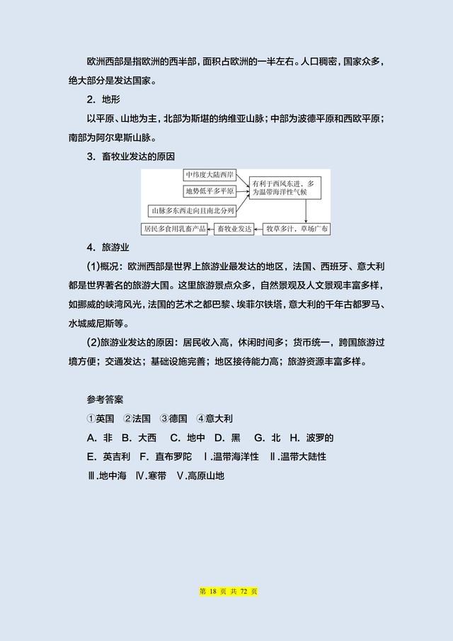 耗时两个月！我将中考地理常考137个知识点，汇总成这篇背诵笔记