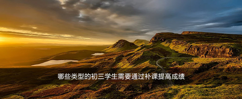 哪些类型的初三学生需要通过补课提高成绩